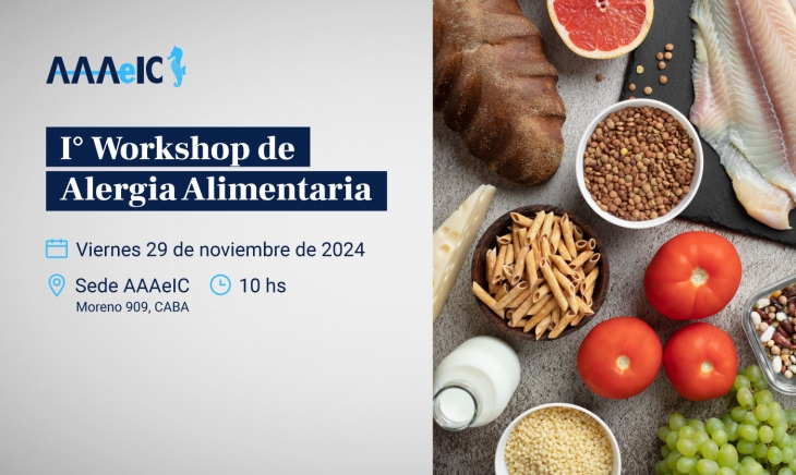 ¡1° Workshop de Alergia Alimentaria!
