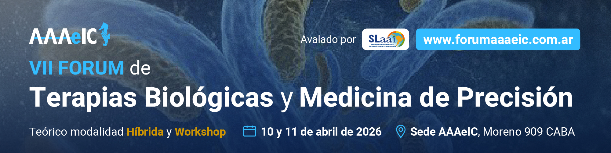 Forum de Terapias Biológicas y Medicina de Precisión AAAeIC